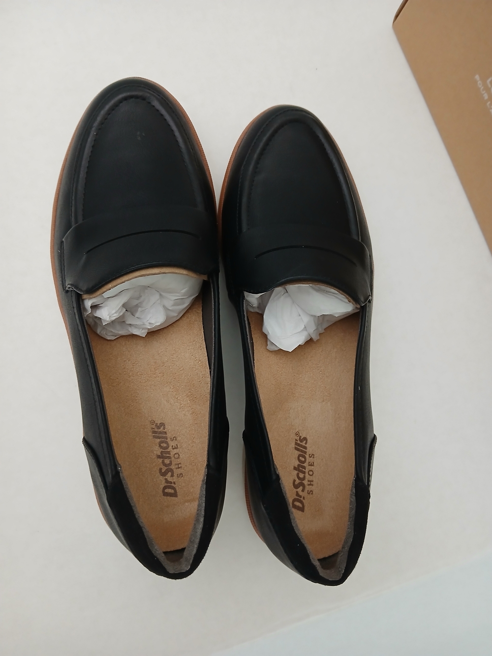 Black Women's Slip-On Loafers - Comfortable Casual Shoe Size 6/ 6.5M $40 - Picture 6 of 11